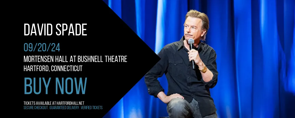 David Spade at Mortensen Hall at Bushnell Theatre